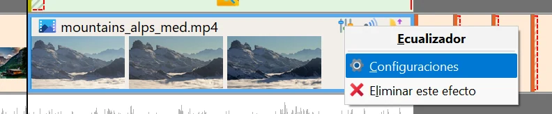 Dónde encontrar las herramientas de sonido en Bolide Movie Creator