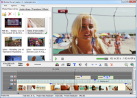 video editor screenshot thumbnail
