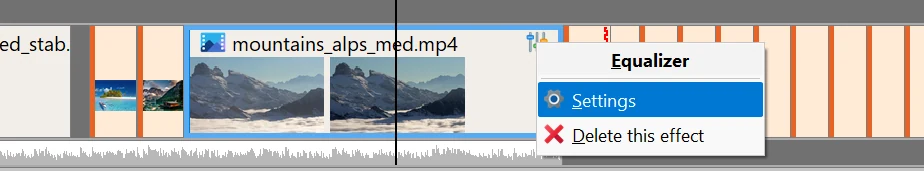 Where to find the sound tools in Bolide Movie Creator